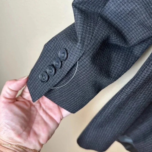MACY'S MEN'S STORE Andrew Fezza 40R Single Breasted Suit Jacket Sports Coat